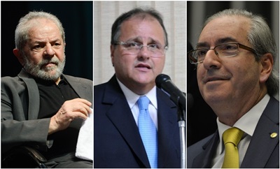 Processos de Lula, Geddel, Cunha e Alves no DF são transferidos para a 12ª Vara