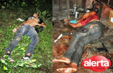 CACAULÂNDIA - Assaltantes são mortos durante tentativa de roubo na Zona Rural - Imagens Fortes