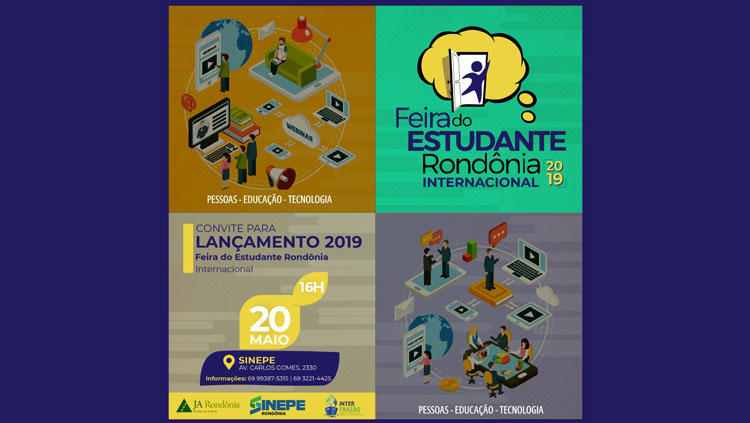 LANÇAMENTO: Feira do Estudante de Rondônia será lançada na segunda-feira(20)