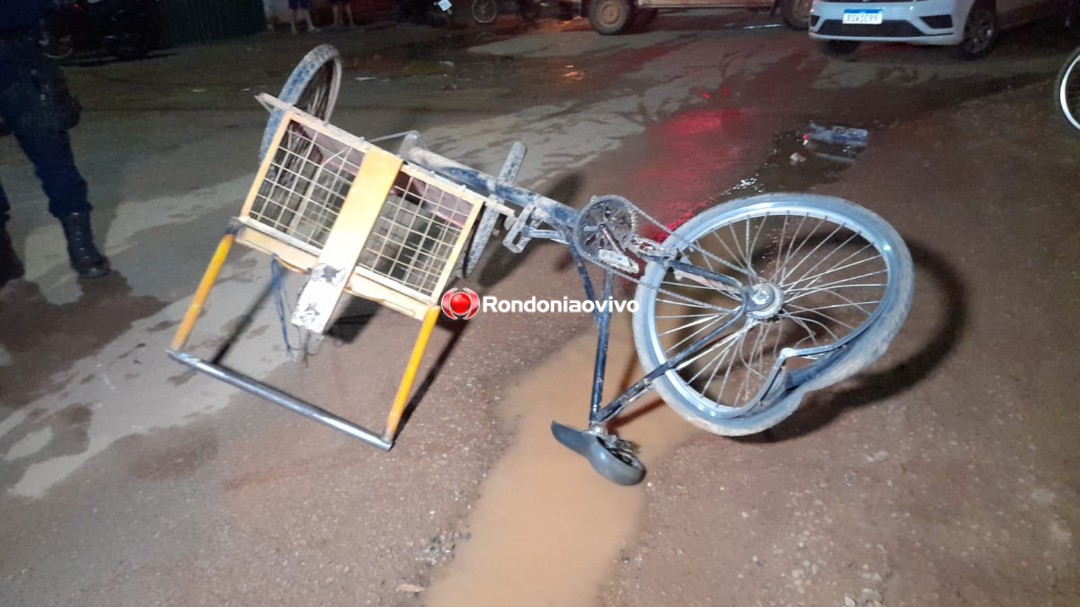 INTUBADO: Ciclista é socorrido em estado grave após ser atropelado por carro 