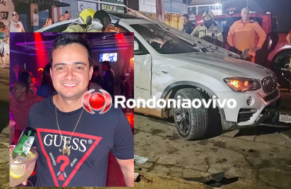 IDENTIFICADO: Motorista de BMW morre em gravíssimo acidente automobilístico no Centro