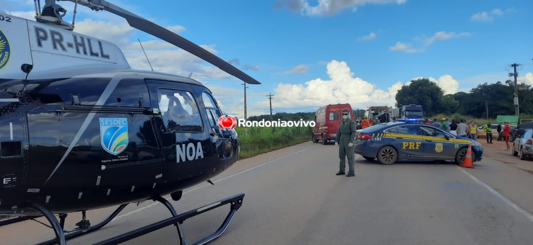 VÍDEO: Noa e Samu montam operação para socorrer vítima de grave acidente na BR-364 