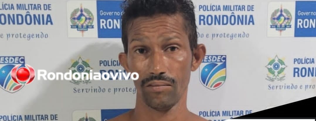 NÃO ESCAPOU: Foragido tenta se esconder em terreno baldio, mas acaba preso pela PM