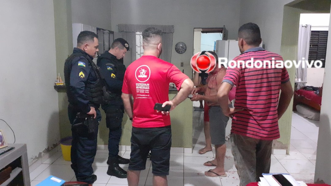 COVARDIA: Idoso é atacado com coronhadas na cabeça ao reagir roubo em casa 