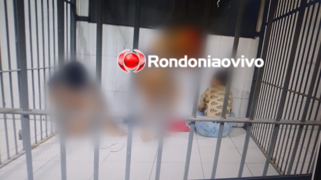 NA DELEGACIA: Mulheres tiram as roupas após furto em loja do shopping 