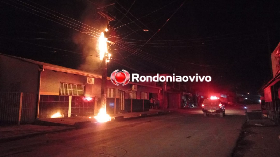 PEGOU FOGO: Incêndio em transformador deixa moradores sem energia na zona Norte