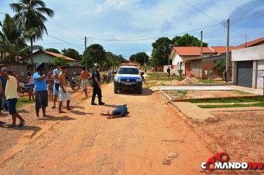 Homem é executado a tiros em via publica 