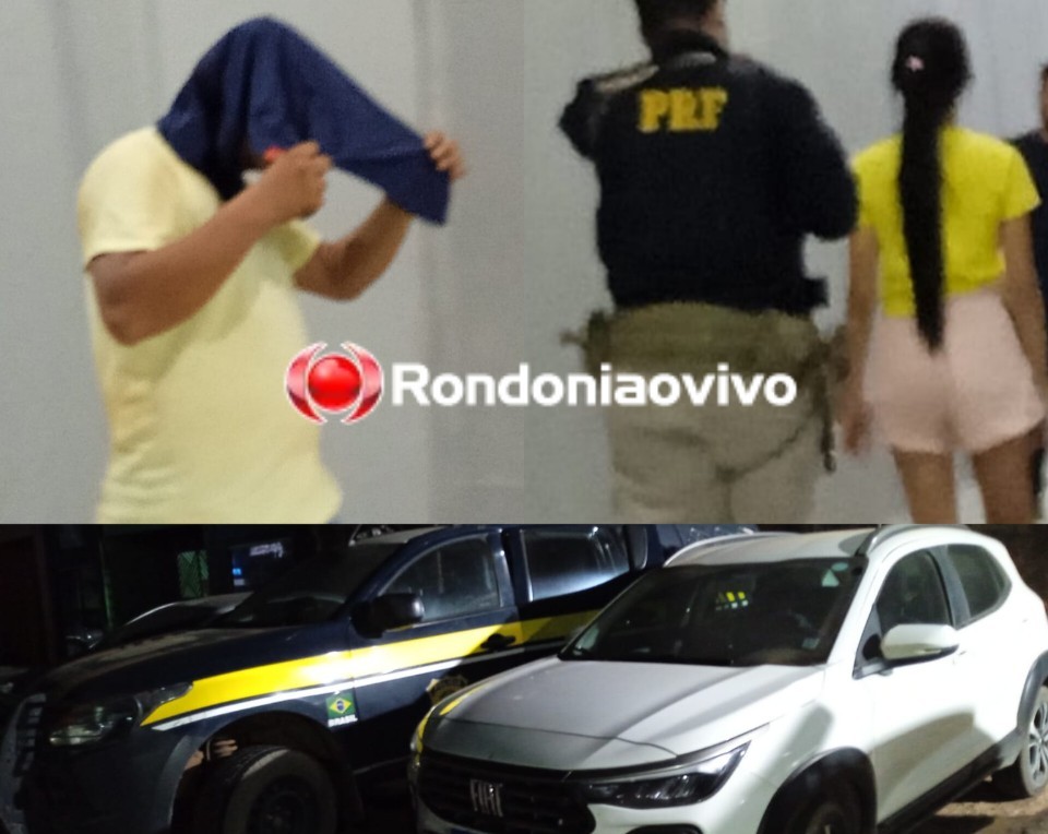 TRÁFICO: Casal é preso em Fiat Pulse com quase 60 quilos de droga na BR-364