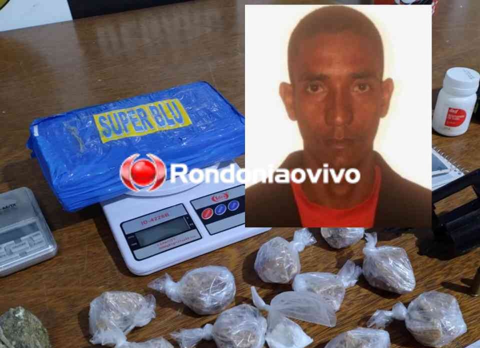 'NEGO DO BOREL': Denarc apreende droga, arma e procura por traficante reincidente 