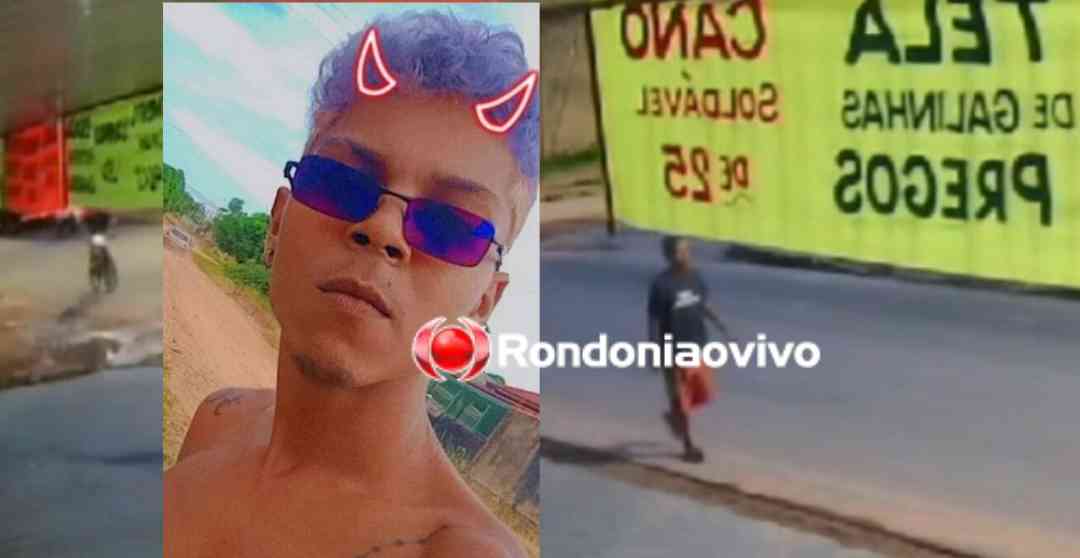 IDENTIFICADO: Jovem é perseguido e executado com oito tiros em calçada 