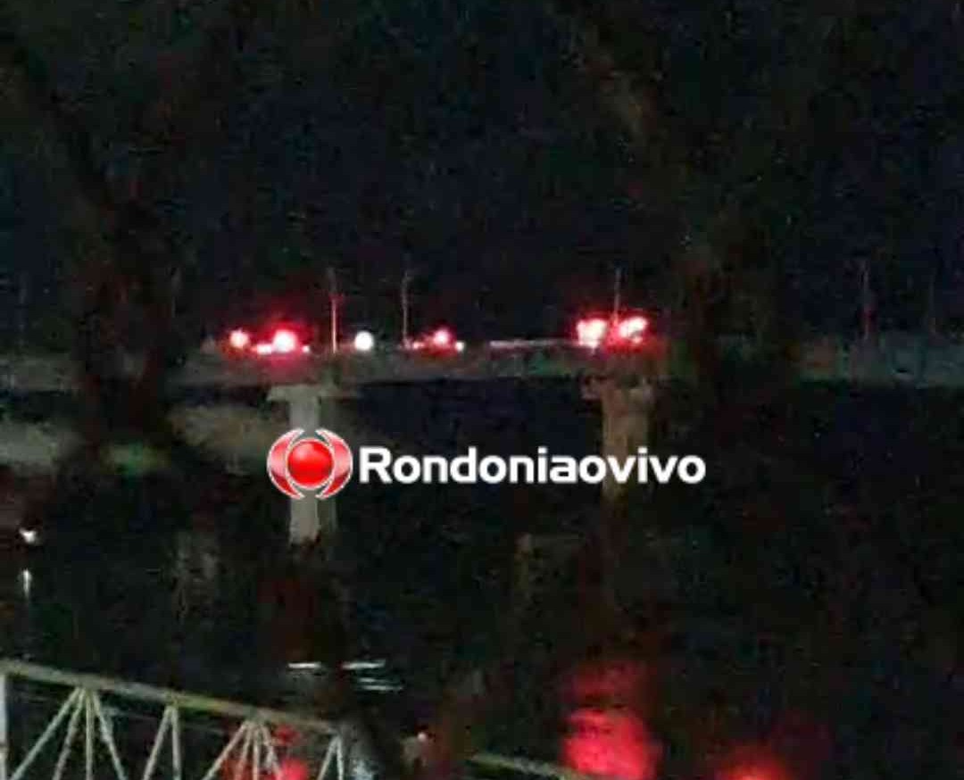 'ME AJUDA' : Homem pede socorro antes de cair da ponte do rio Madeira e sumir 