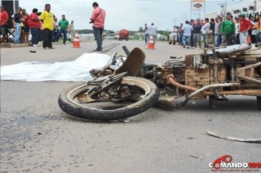 Motociclista morre por causa de imprudência no trânsito