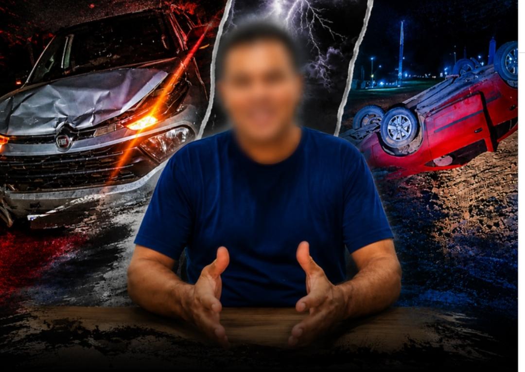 OMISSÃO: Pré-candidato a deputado estadual provoca grave acidente e foge do local