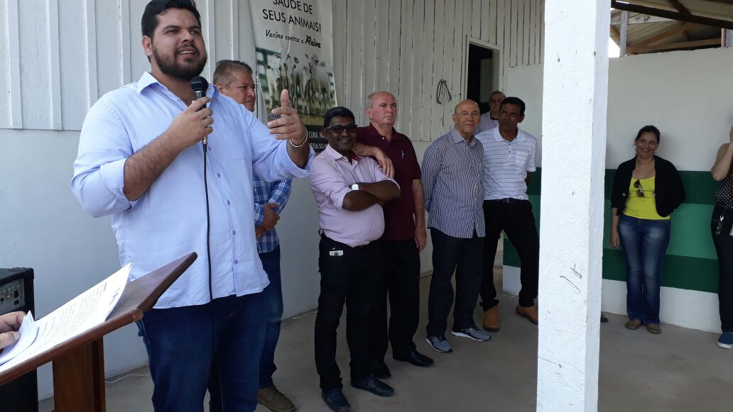 Jean Oliveira participa da inauguração do novo prédio da unidade da Idaron