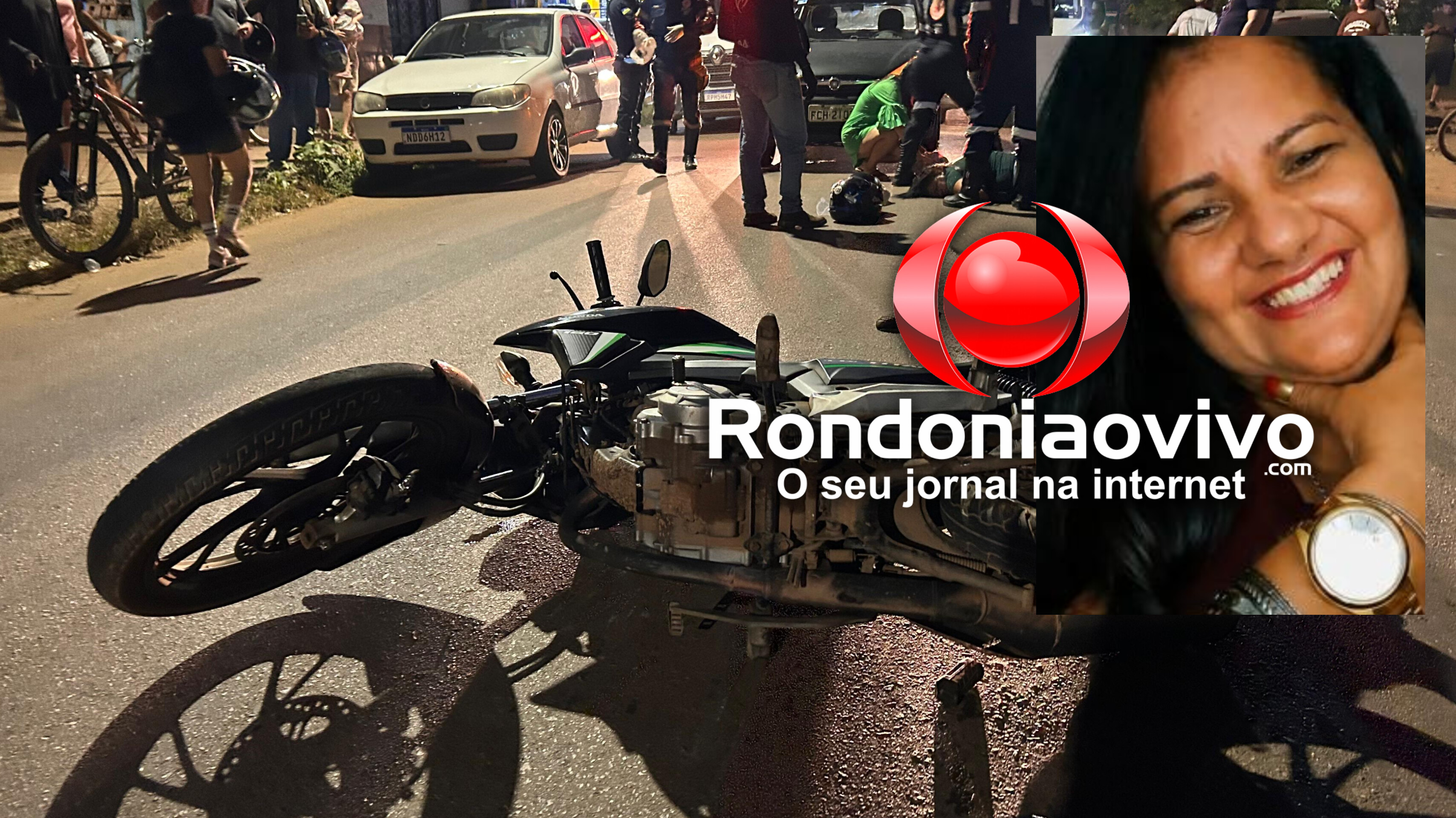 URGENTE: Morre professora vítima de grave acidente em Porto Velho