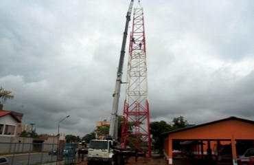 Primeira torre para a internet grátis em Porto Velho fica pronta neste mês