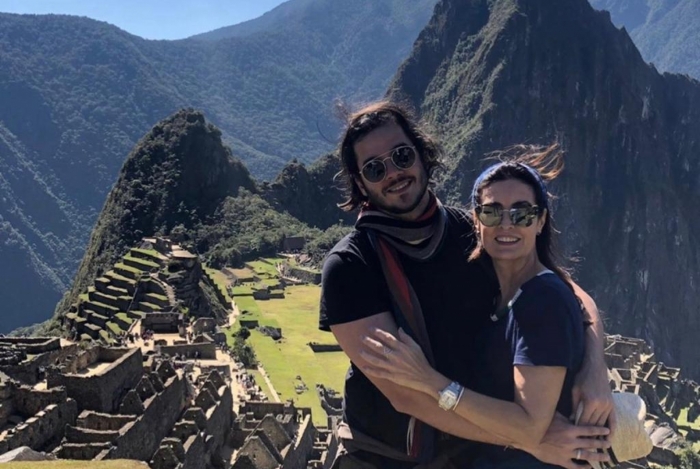 APAIXONADINHOS: Fátima Bernardes e Túlio Gadelha se apaixonam por Machu Picchu