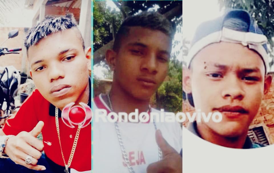 TRIPLO HOMICÍDIO: Rapazes assassinados a tiros eram integrantes de facção criminosa