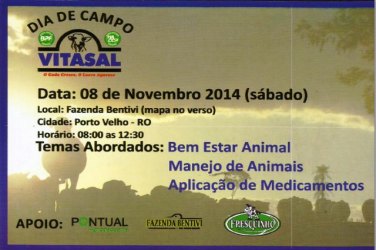 VITASAL promove Dia de Campo