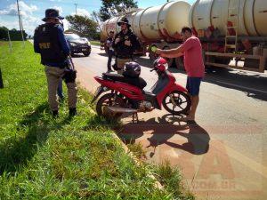 Motorista provoca acidente e foge sem prestar socorro à vítima