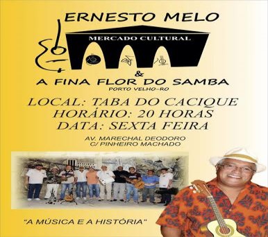 Ernesto Melo e a Fina Flor do Samba na Taba