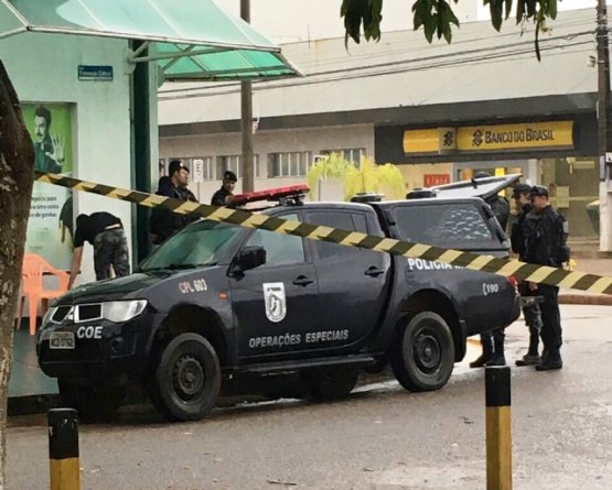 Agência do Banco do Brasil em Porto Velho é isolada por suspeita de bomba