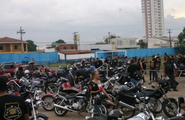 Encontro de motociclistas no 