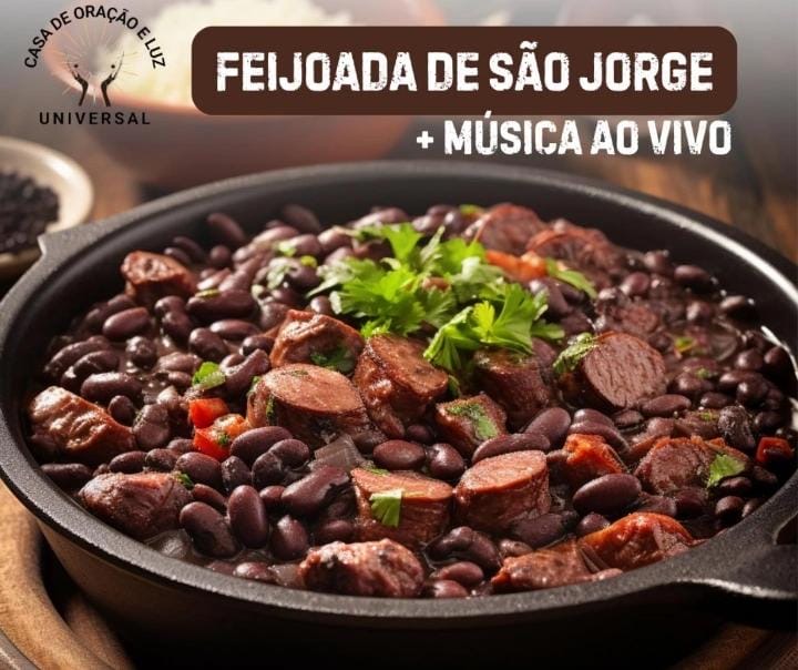 EVENTO: Casa de Oração e Luz Universal realiza feijoada de São Jorge em PVH