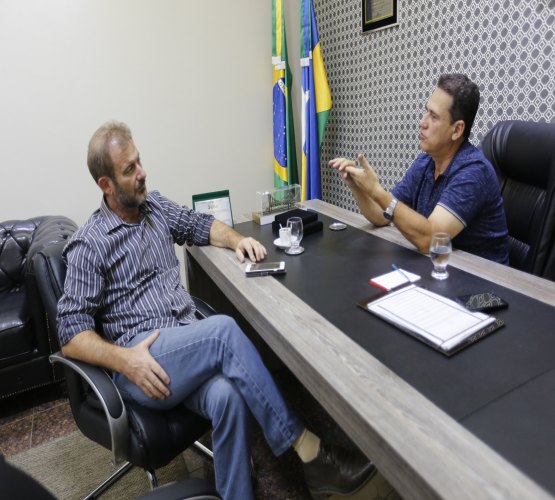 Maurão de Carvalho se reúne com o vice-prefeito eleito de Porto Velho