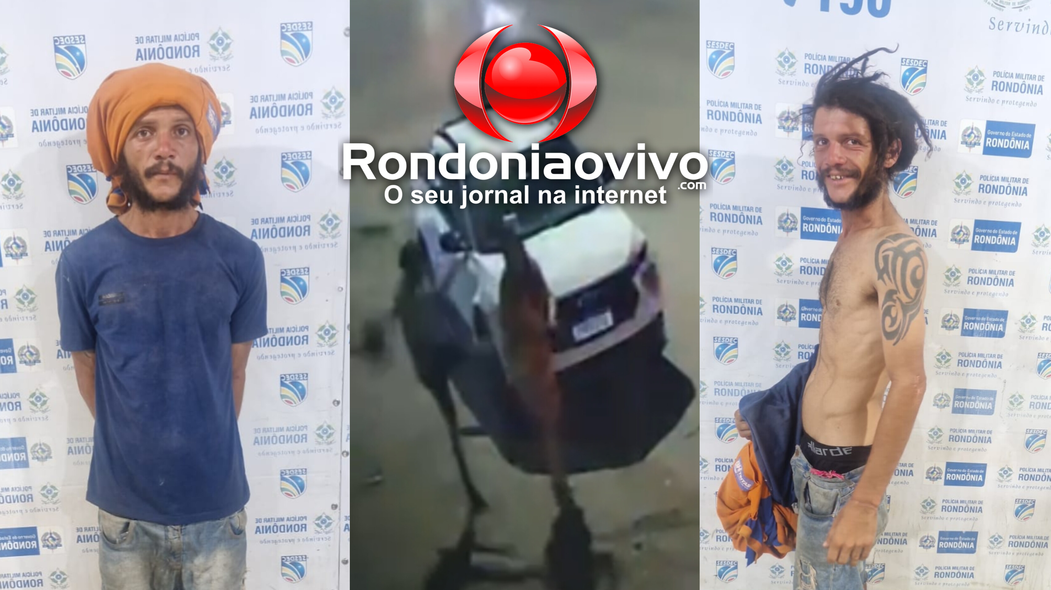 VÍDEO: Homem em situação de rua chuta barriga de grávida em avenida de Porto Velho