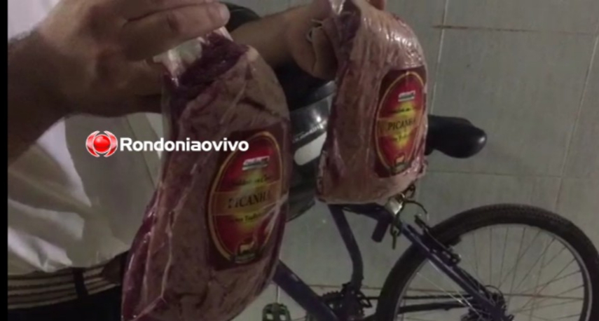 CHURRASCO CANCELADO: Homem é preso furtando peças de picanha em hipermercado da capital