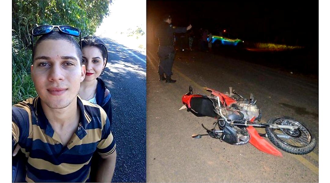 TRÁGICO: Casal morre após colisão entre motocicleta e caminhão em Rondônia