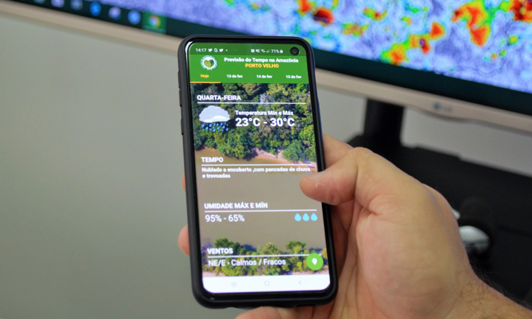 FACILIDADE: Censipam lança aplicativo “Previsão do Tempo na Amazônia”
