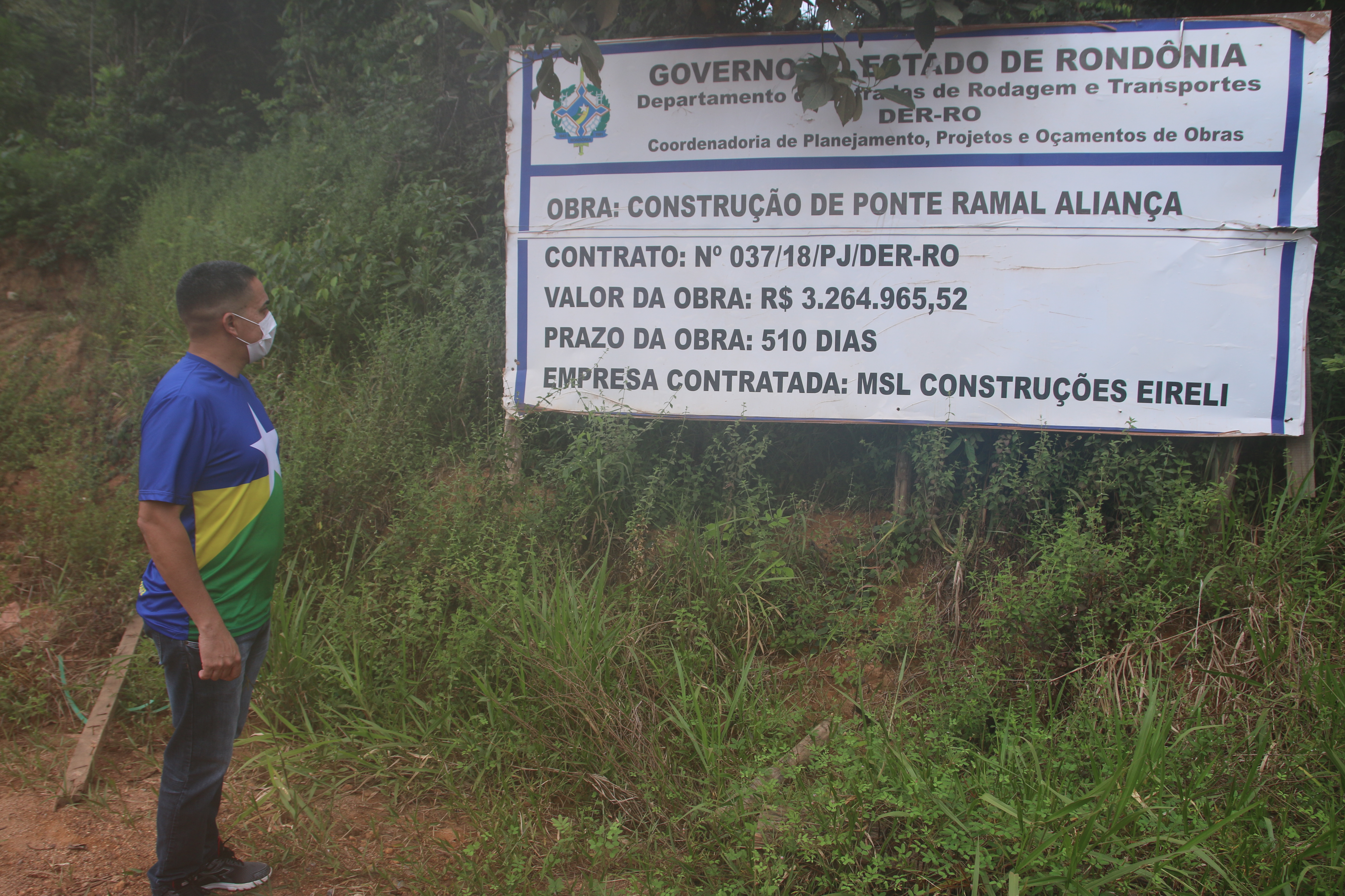 VILA CALDERITA: Liderança enaltece trabalho de deputado Eyder Brasil em prol do turismo