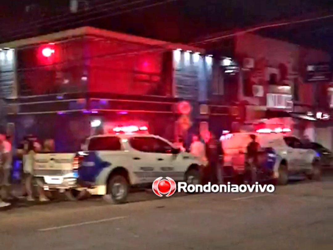 RÉVEILLON: Homem é baleado após confusão em boate no centro de Porto Velho