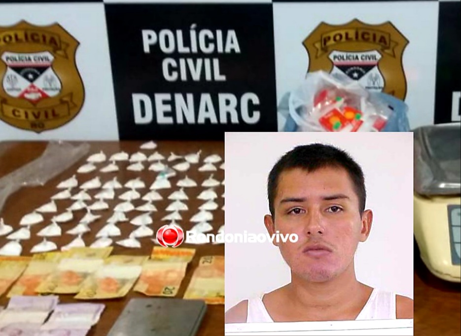 COMBATE AO TRÁFICO: Denarc prende traficante e fecha boca de fumo que vendia cocaína na 'Sul'