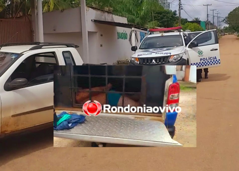 REVOLTADO: Filho é preso após colocar fogo na residência do pai que o acordou cedo