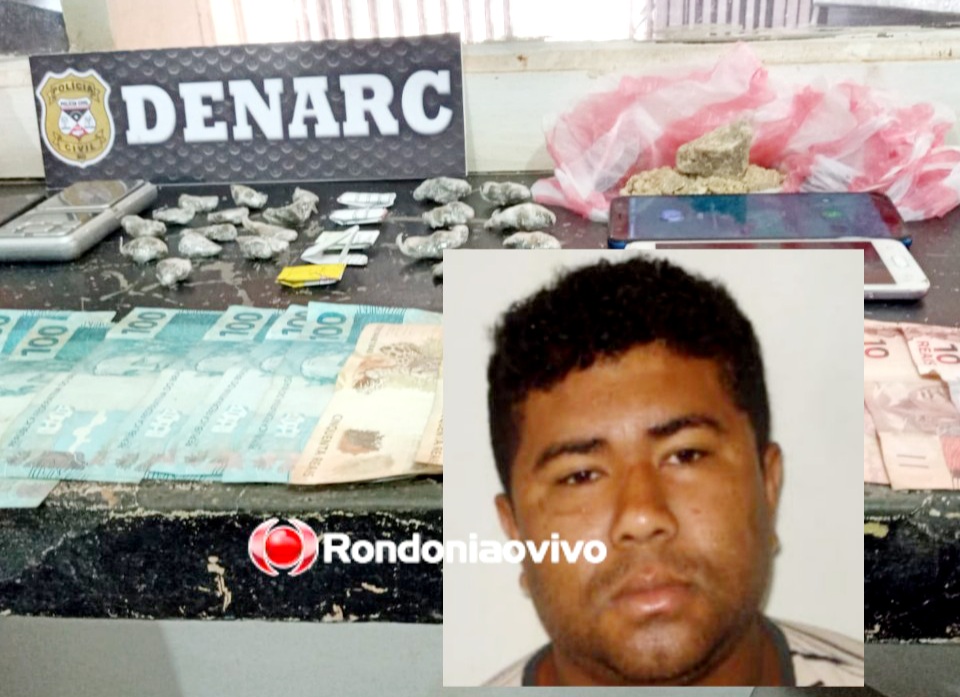 BOCA DO FANTASMA: Denarc prende traficante e fecha ponto de venda de drogas