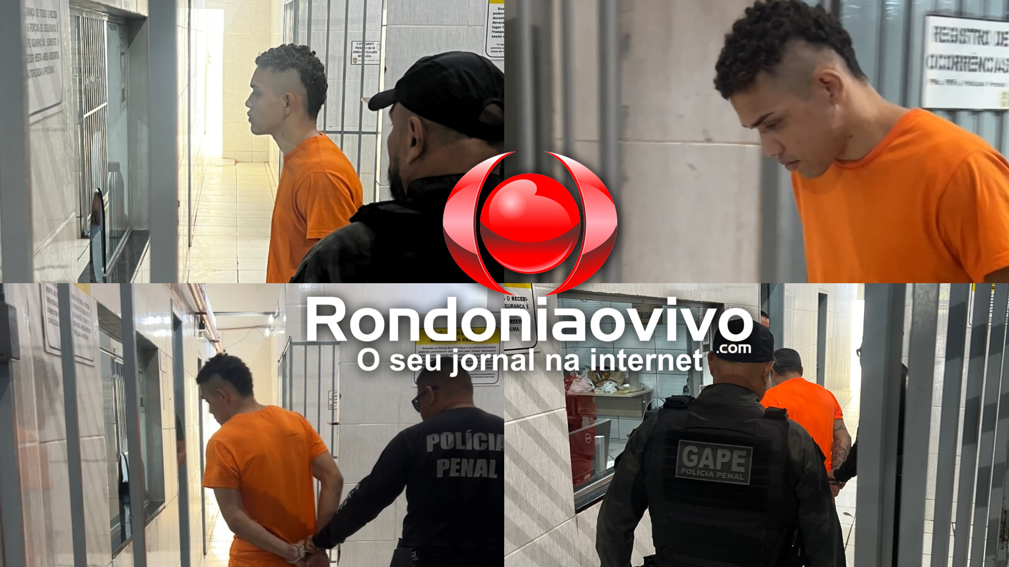 HOMICÍDIO: Apenados acusados de matar colega de cela são apresentados na delegacia