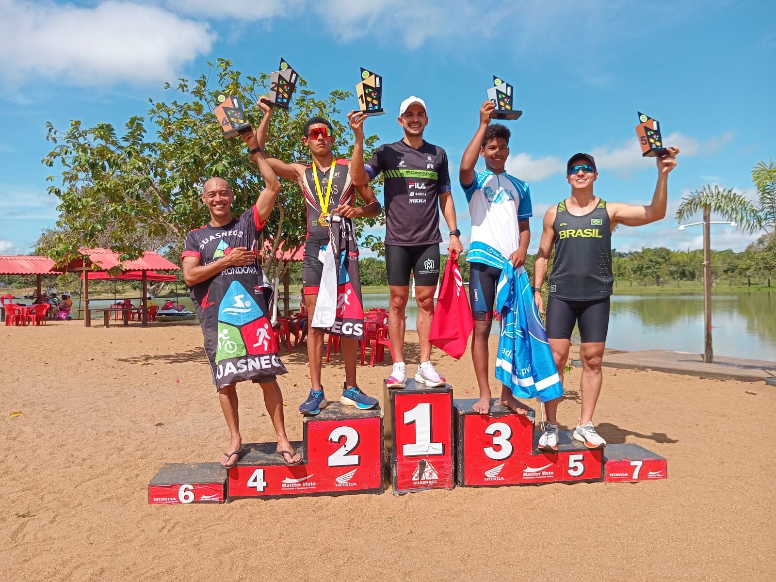 SEGUNDA COPA DE TRIATHLON: Cidade de Porto Velho confirma favoritismo e revela novos talentos