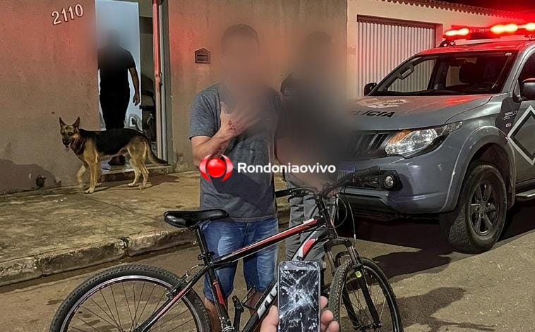 DEU POLÍCIA: Ciclista é mordido por cão na rua e ainda é agredido por tutor ao reclamar