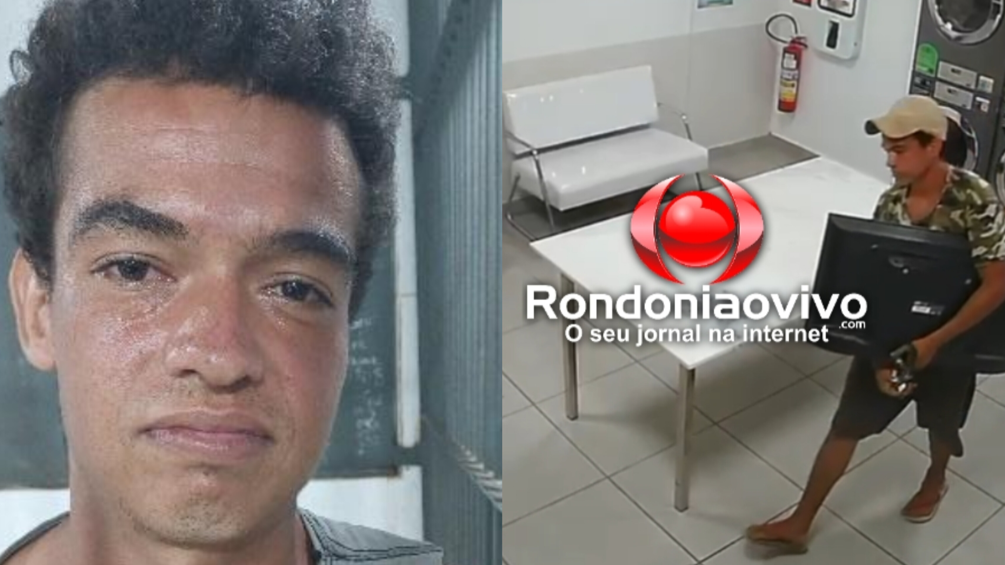 URGENTE: Ladrão que furtou TV em lavanderia e entregou boca sofre atentado