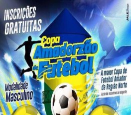 Inscrições abertas para a Copa Amadorzão de Futebol em Porto Velho