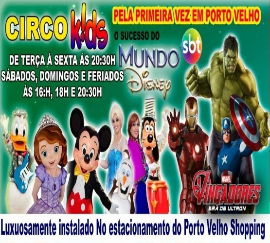 Confira os ganhadores da Promoção Circo Kids