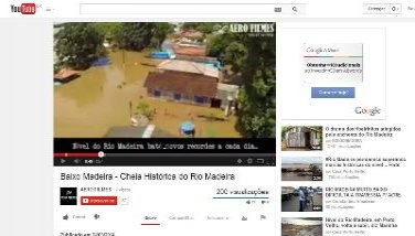 CHEIA – Imagens aéreas de Distritos do baixo Madeira mostram o caos da enchente – VÍDEO