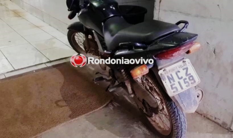 RECONHECIDO: Equipe da PM flagra adolescente com moto levada durante roubo a residência