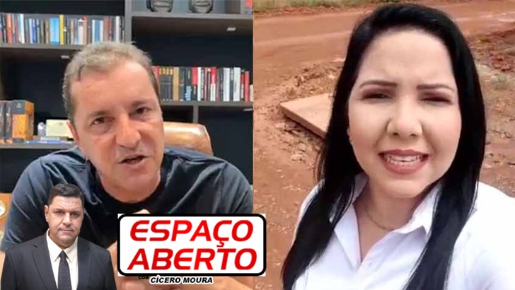 ESPAÇO ABERTO: Acusações entre prefeito e vereadora revelam inicio das caraminholas