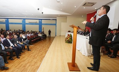 Maurão prestigia seminário do TCE
