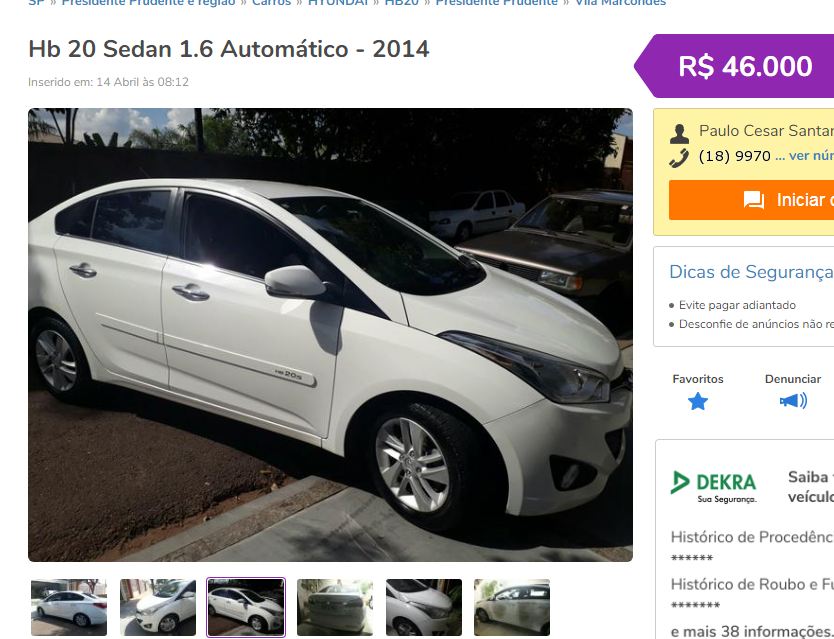 Vítima perde R$ 13 mil em engenhoso golpe aplicado por meio da OLX