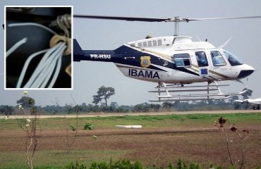 PF investiga suposta sabotagem em helicóptero do Ibama